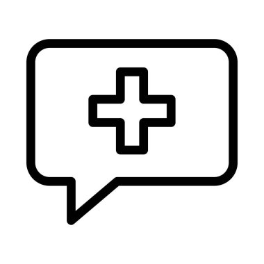 vektör ince çizgi simgesini destekle 