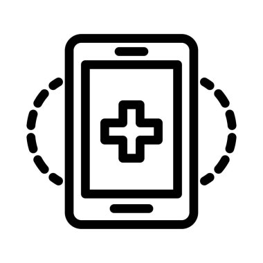 çevrimiçi vektör ince çizgi simgesi 