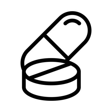 haplar vektör ince çizgi simgesi 