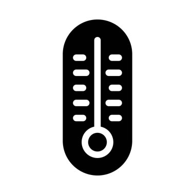 Vektör glyph düz simgesini ölç 