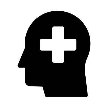 tıbbi vektör sembolü düz simge 