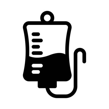 IV vektör düz simge 