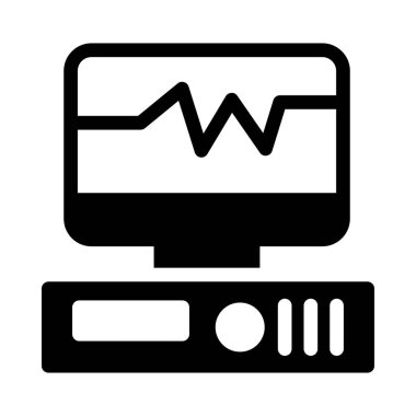 tıbbi vektör sembolü düz simge 