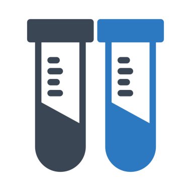 Tüpün vektör renk simgesi 