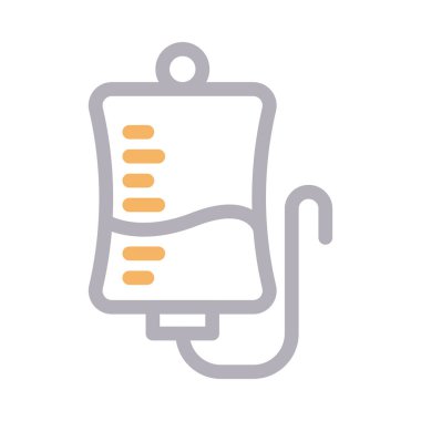 iv vektör renk çizgisi simgesi 