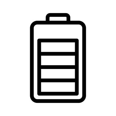 yük vektörü ince çizgi simgesi 