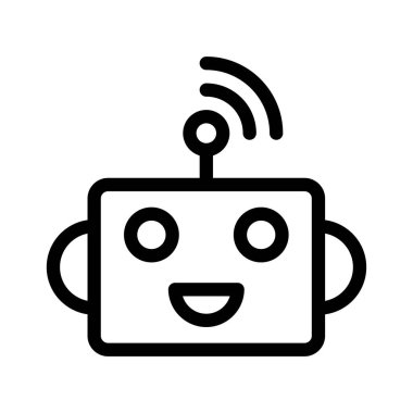 otomatik vektör ince çizgi simgesi 