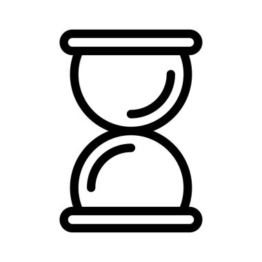 kum vektörü ince çizgi simgesi 