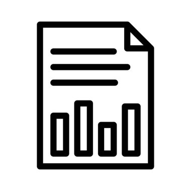 sayfa vektörü ince çizgi simgesi 