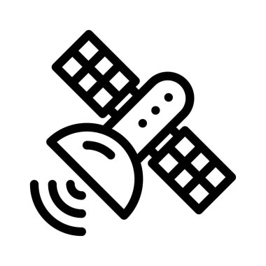 tabak vektörü ince çizgi simgesi 