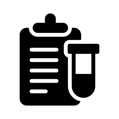 rapor vektör düz simgesi 