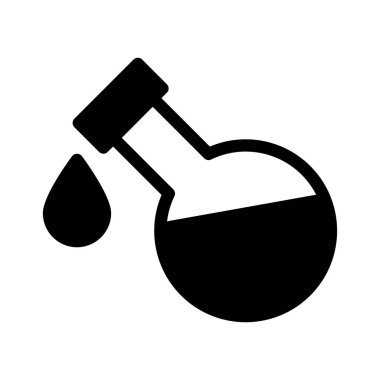 lab vektör düz simgesi 