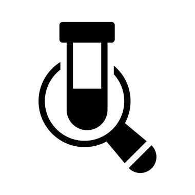 Tüp vektör düz simge 