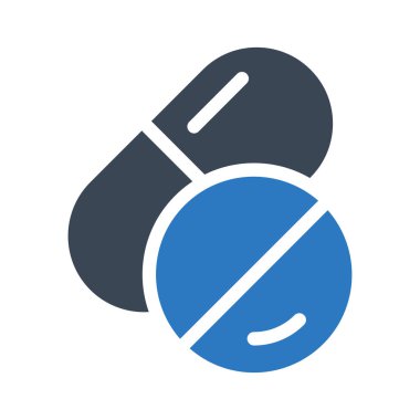 uyuşturucu vektör renk simgesi 