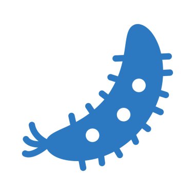 Virüs vektör renk simgesi 