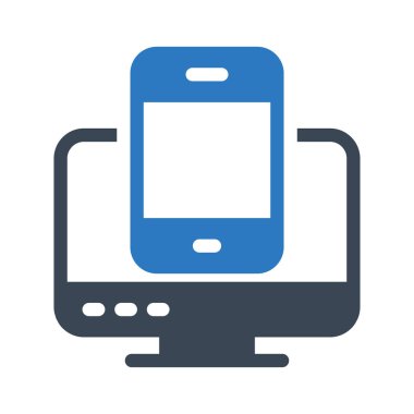 ekran vektörü renk simgesi 