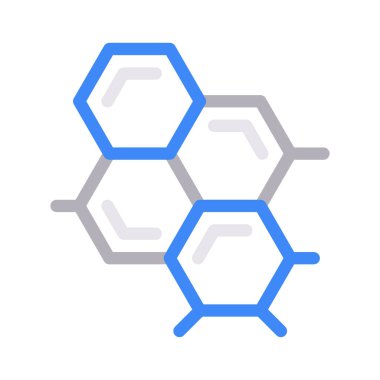 Bağlama vektörü renk çizgisi simgesi 