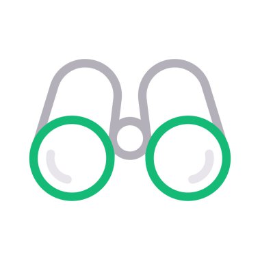 görünüm vektör renk çizgisi simgesi 