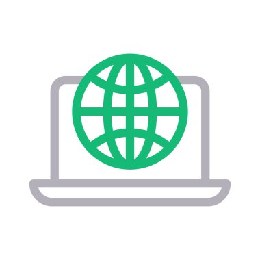 genel vektör renk çizgisi simgesi 