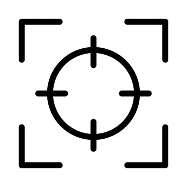 yakalama vektörü ince çizgi simgesi 