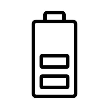 güç vektörü ince çizgi simgesi 