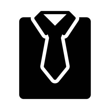 giysi vektörü simgesi düz simgesi 