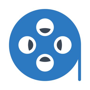 Makara vektör renk çizgisi simgesi 