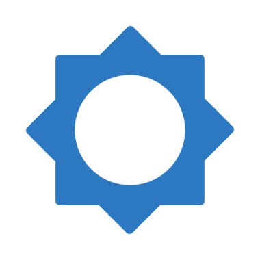 tam vektör renk çizgisi simgesi 