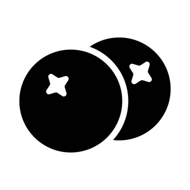 meyve vektörü renk simgesi