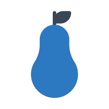 meyve vektörü renk simgesi