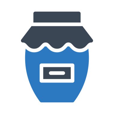 reçel vektör renk simgesi