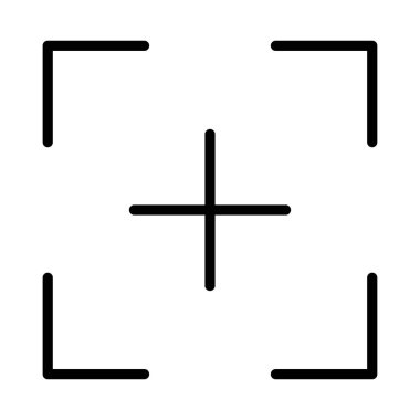 vektör ince çizgi simgesi ekle