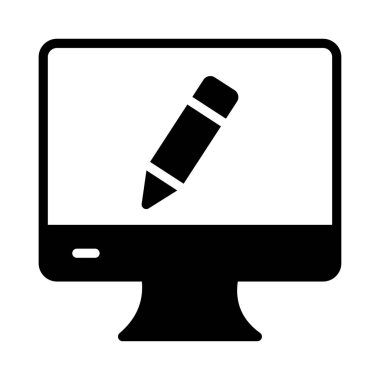 fotoğraf vektörü glyph düz simgesi