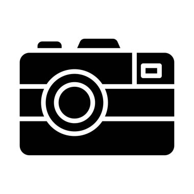 DSLR vektör düz simge