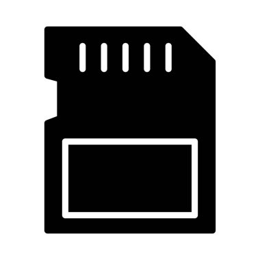 Kart vektör düz simgesi