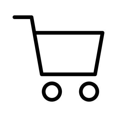 Tramvay vektörü ince çizgi simgesi