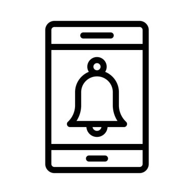 uyarı vektörü ince çizgi simgesi