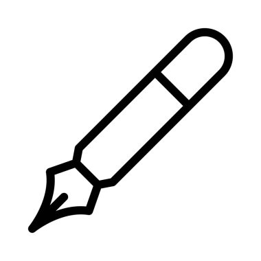 vektör ince çizgi simgesi yaz