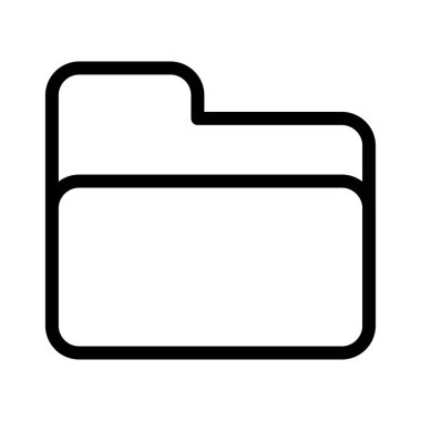 dizin vektörü ince çizgi simgesi