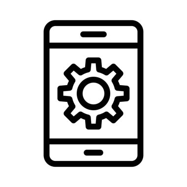 vektör ince çizgi simgesi ayarlanıyor