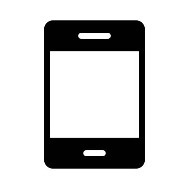 telefon vektörü simgesi düz simgesi