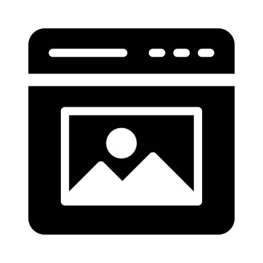 çevrimiçi vektör düz simgesi