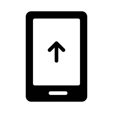 mobil vektör düz simge