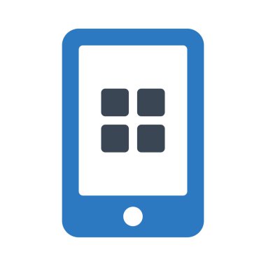 uygulamalar vektör renk simgesi