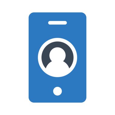 giriş vektörü kabartma renk simgesi