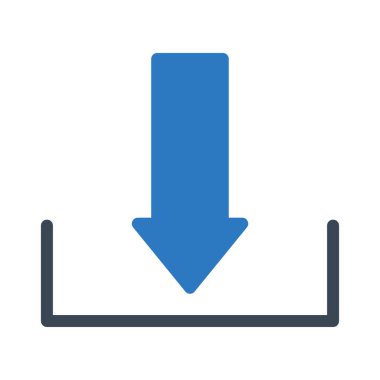 Vektör kabartma renk simgesini kaydet