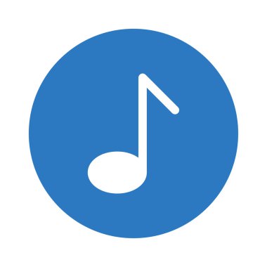 Melodi vektörü renk simgesi