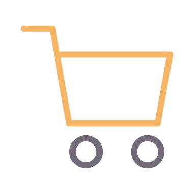 Tramvay vektör renk çizgisi simgesi