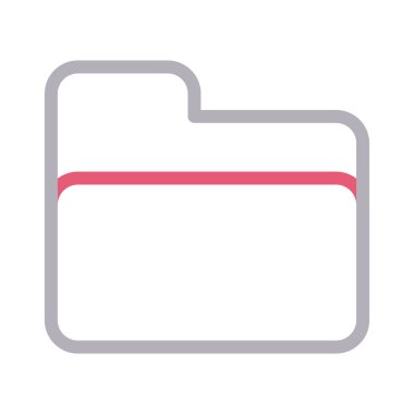 dizin vektör renk çizgisi simgesi