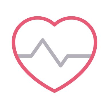 darbeler vektör renk çizgisi simgesi